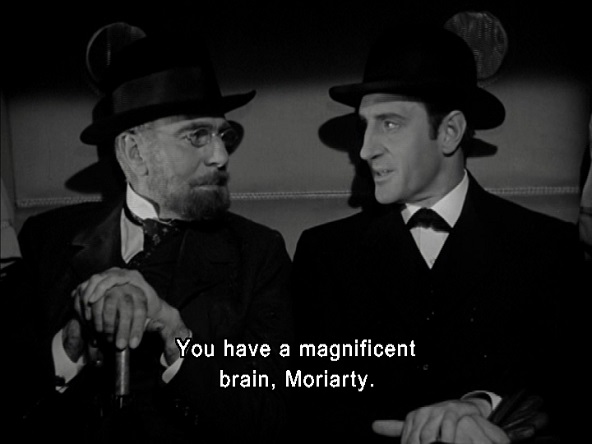 Next line: "I admire it. I admire it so much I'd like to present it pickled in alcohol to the London Medical Society. "